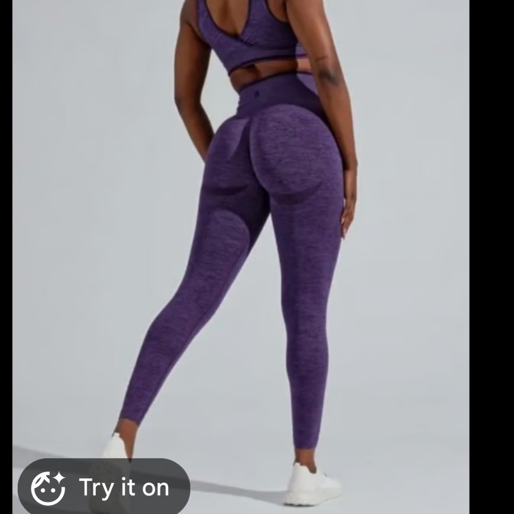 BuffBunny BBL seamless leggings purple M